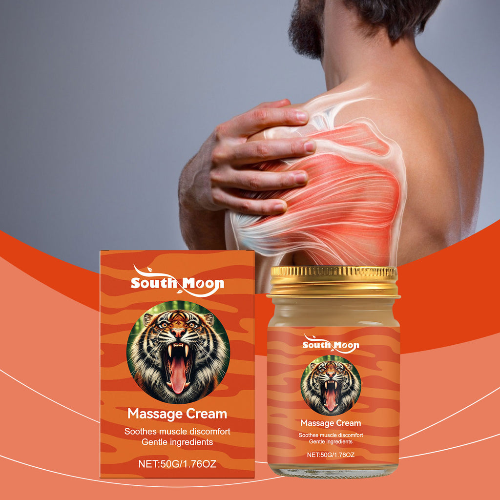 South Moon Muscle Care Cream, Gentle Care to Relieve Joint Knee Discomfort Daily Care Massage Cream