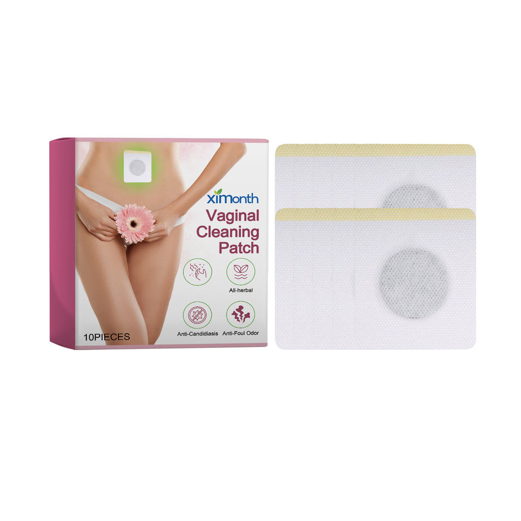 Ximonth Female Cleansing Patch, Female Skin Cleansing Care Relief Itching Removal Odor Body Care