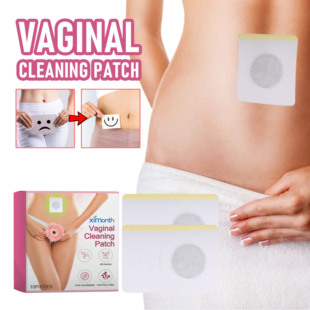 Ximonth Female Cleansing Patch, Female Skin Cleansing Care Relief Itching Removal Odor Body Care